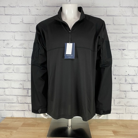 Propper Sweater Men's Large Kinetic Combat Shirt 1/4 Quarter Zip Pullover  NWT - Picture 1 of 13